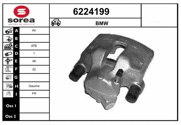 Brake Caliper (6224199)