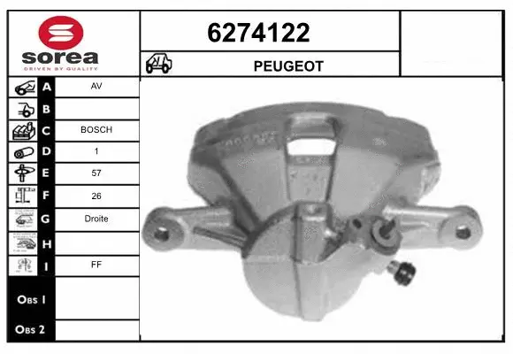 Brake Caliper (6274122)