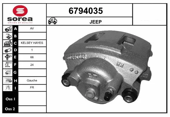 Brake Caliper (6794035)