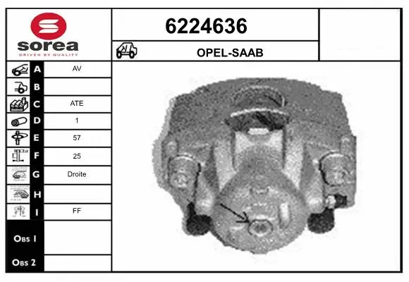 Brake Caliper (6224636)