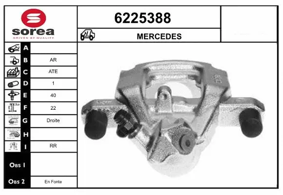 Brake Caliper (6225388)