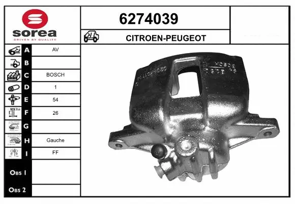 Brake Caliper (6274039)