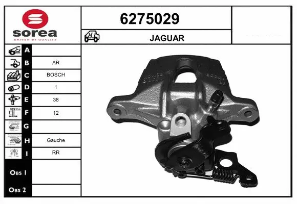 Brake Caliper (6275029)