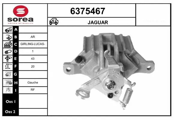 Brake Caliper (6375467)
