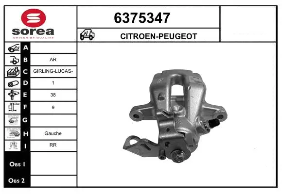 Brake Caliper (6375347)
