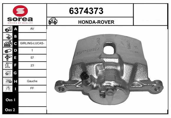 Brake Caliper (6374373)
