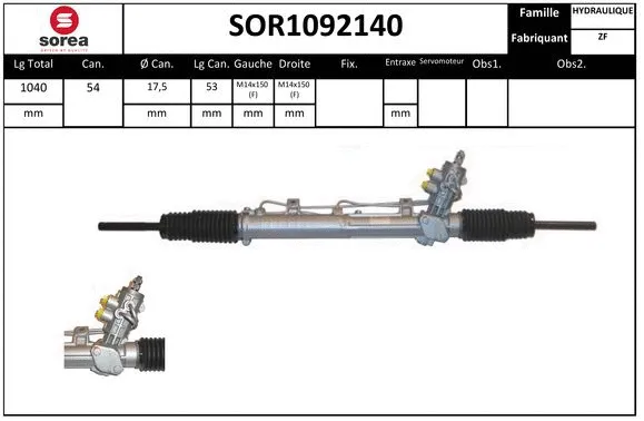 Steering Gear (SOR1092140)
