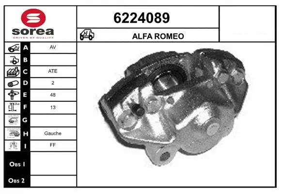 Brake Caliper (6224089)