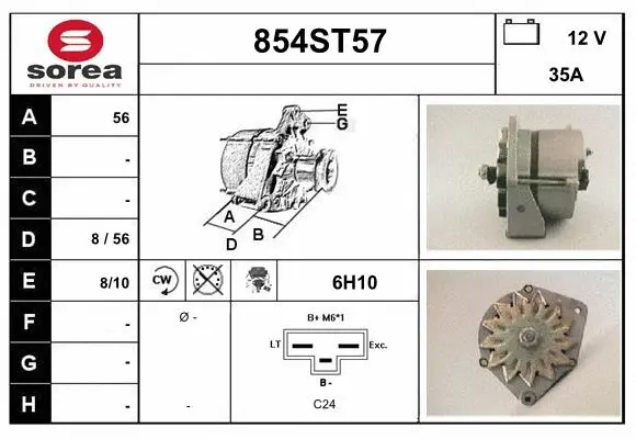 Alternator (854ST57)