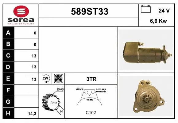 Starter (589ST33)