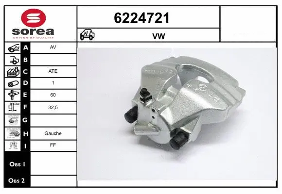 Brake Caliper (6224721)
