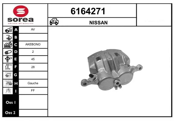 Brake Caliper (6164271)