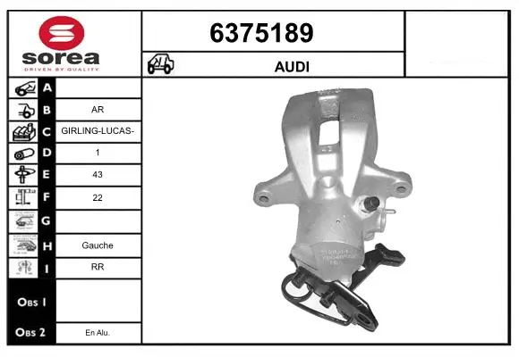 Brake Caliper (6375189)