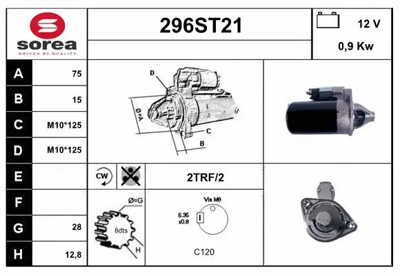 Starter (296ST21)