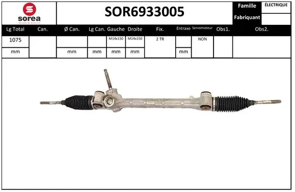 Steering Gear (SOR6933005)