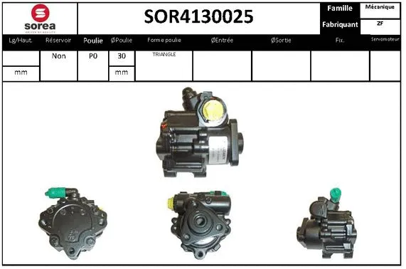 Hydraulic Pump, steering (SOR4130025)