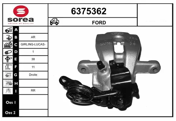 Brake Caliper (6375362)