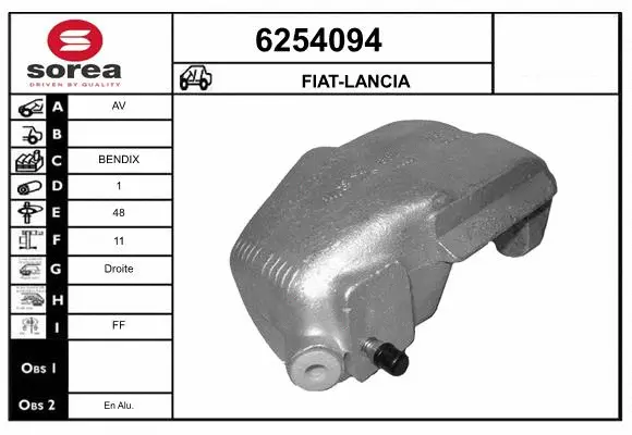 Brake Caliper (6254094)