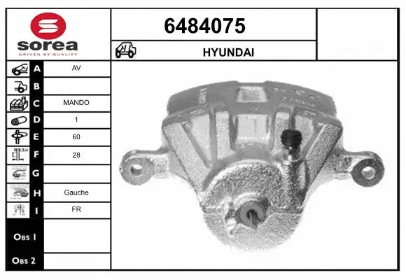Brake Caliper (6484075)
