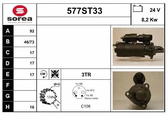 Starter (577ST33)