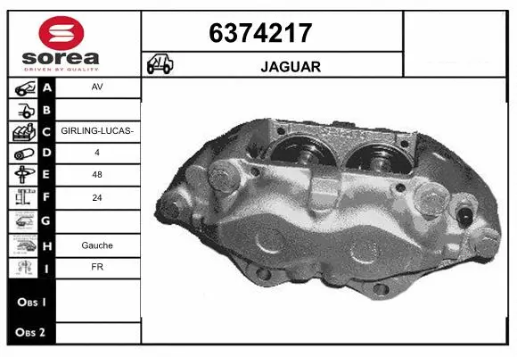 Brake Caliper (6374217)