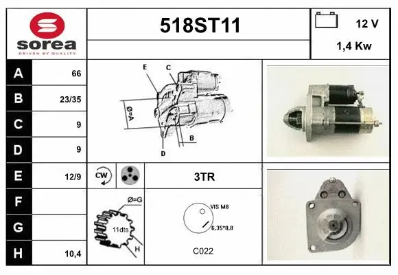 Starter (518ST11)