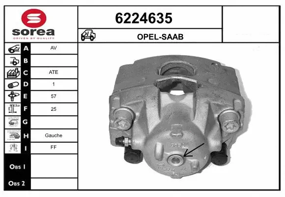 Brake Caliper (6224635)