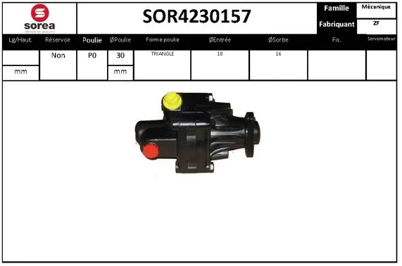 Hydraulic Pump, steering (SOR4230157)