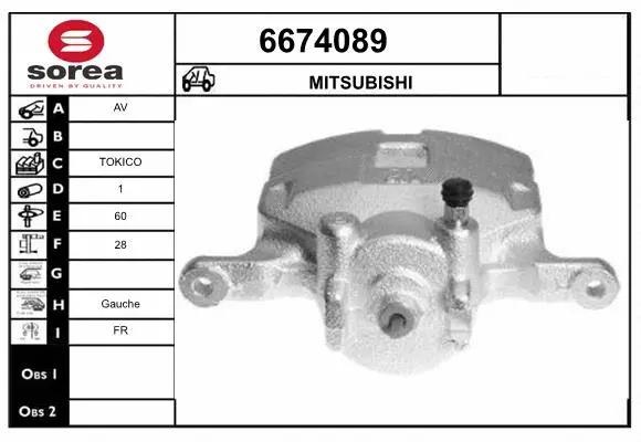 Brake Caliper (6674089)
