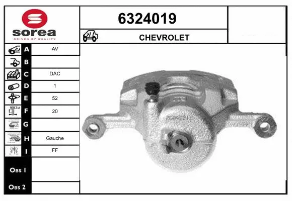 Brake Caliper (6324019)