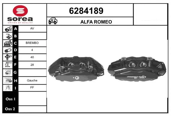 Brake Caliper (6284189)
