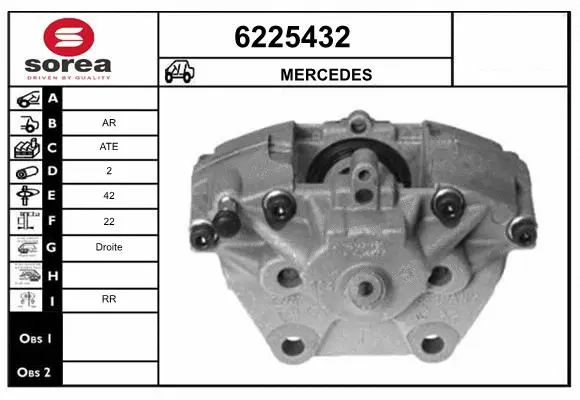 Brake Caliper (6225432)