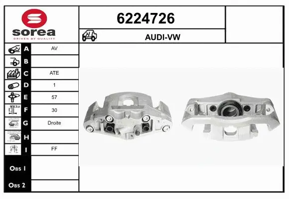 Brake Caliper (6224726)