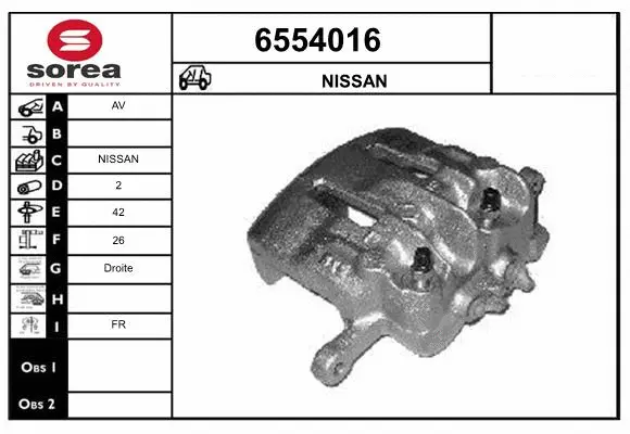 Brake Caliper (6554016)