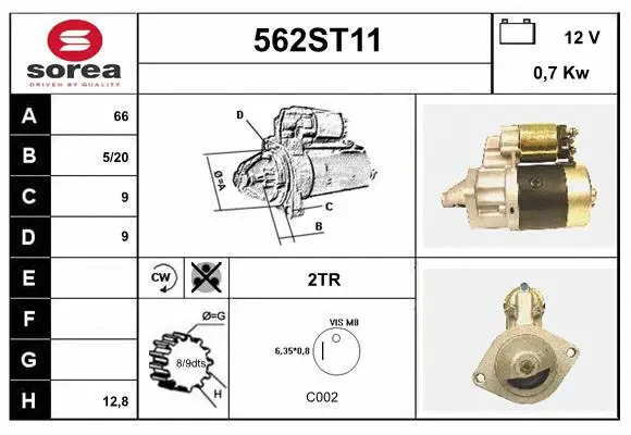 Starter (562ST11)