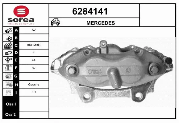 Brake Caliper (6284141)