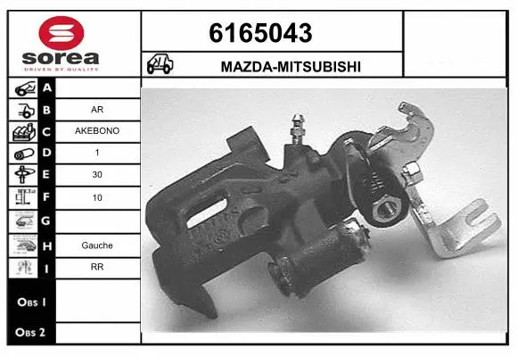 Brake Caliper (6165043)
