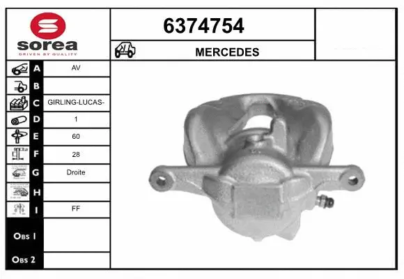 Brake Caliper (6374754)