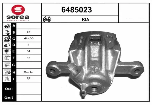 Brake Caliper (6485023)