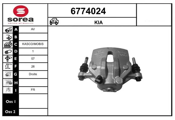 Brake Caliper (6774024)