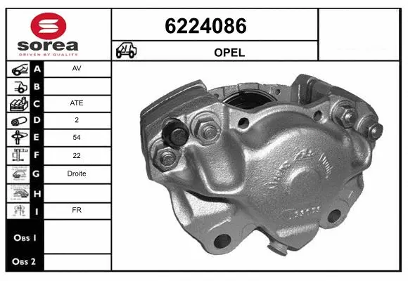 Brake Caliper (6224086)