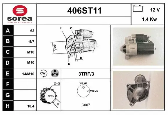 Starter (406ST11)