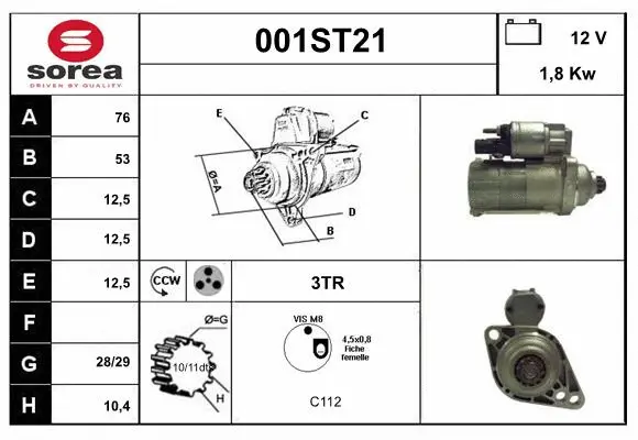 Starter (001ST21)