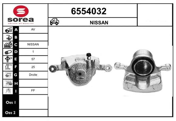 Brake Caliper (6554032)