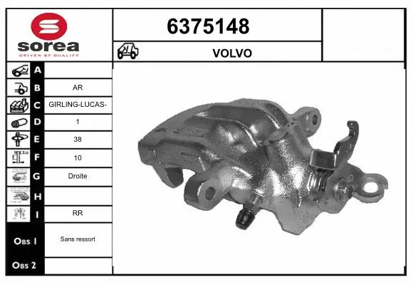 Brake Caliper (6375148)