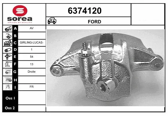 Brake Caliper (6374120)