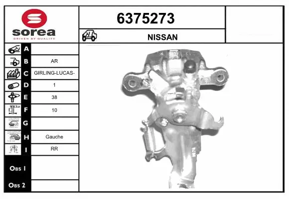 Brake Caliper (6375273)