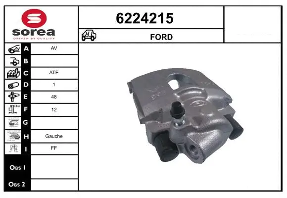 Brake Caliper (6224215)