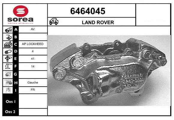 Brake Caliper (6464045)