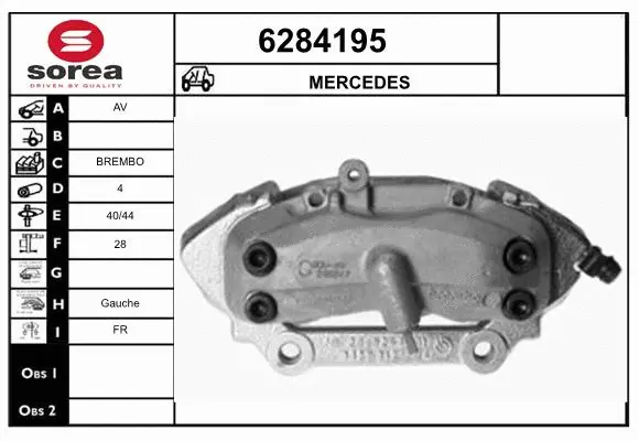 Brake Caliper (6284195)